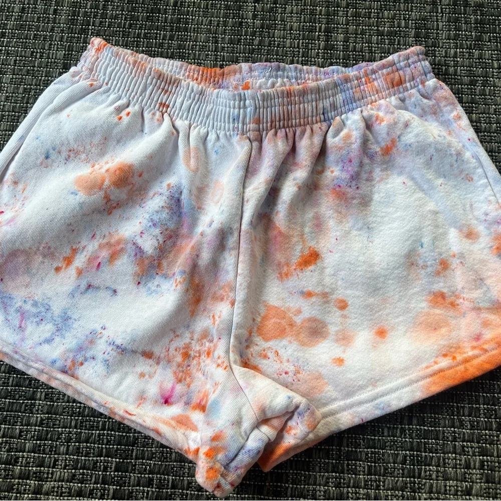 Free People tie dye shorts - Picture 1 of 7